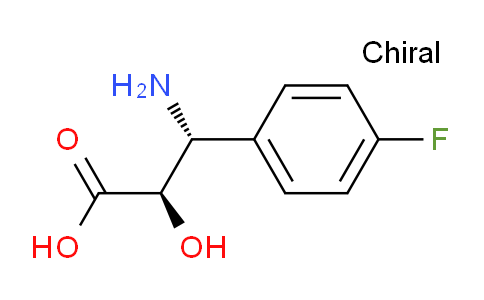 CAS No. 55652-55-6, (2R,3R)-3-amino-3-(4-fluorophenyl)-2-hydroxypropanoic acid
