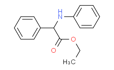 CAS No. 5634-58-2, ethyl 2-phenyl-2-(phenylamino)acetate