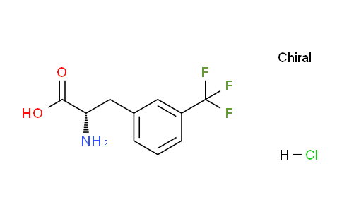 CAS No. 122839-48-9, (S)-2-amino-3-(3-(trifluoromethyl)phenyl)propanoic acid hydrochloride