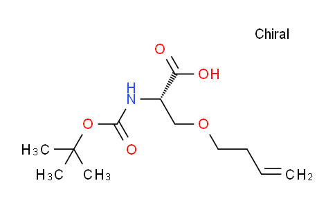 CAS No. 1346773-64-5, O-(but-3-en-1-yl)-N-(tert-butoxycarbonyl)-L-serine