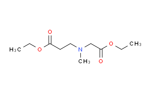 CAS No. 13220-24-1, ethyl 3-((2-ethoxy-2-oxoethyl)(methyl)amino)propanoate