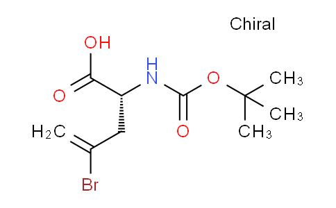 CAS No. 149930-92-7, (R)-4-Bromo-2-((tert-butoxycarbonyl)amino)pent-4-enoic acid