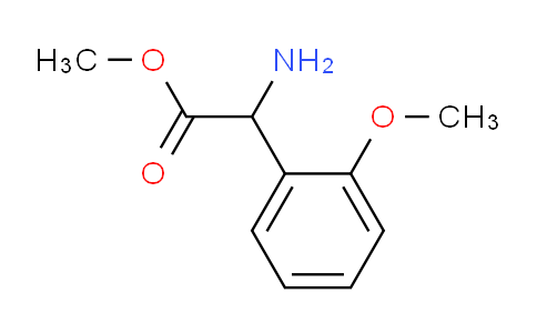 CAS No. 77651-55-9, methyl 2-amino-2-(2-methoxyphenyl)acetate