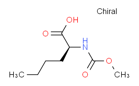 CAS No. 911481-41-9, (S)-2-((methoxycarbonyl)amino)hexanoic acid