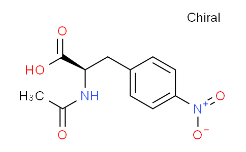 CAS No. 89615-73-6, (R)-2-acetamido-3-(4-nitrophenyl)propanoic acid