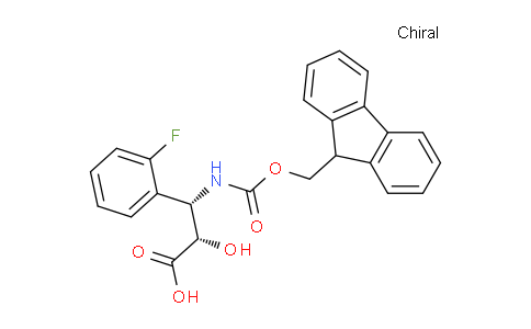 CAS No. 959572-41-9, (2S,3S)-3-((((9H-fluoren-9-yl)methoxy)carbonyl)amino)-3-(2-fluorophenyl)-2-hydroxypropanoic acid