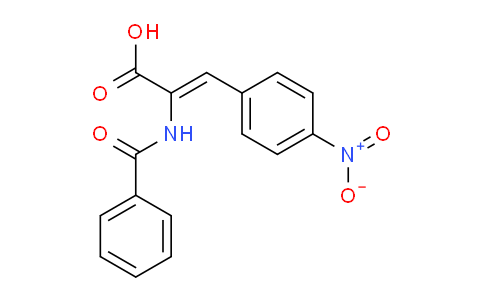 CAS No. 93634-58-3, (Z)-2-benzamido-3-(4-nitrophenyl)acrylic acid