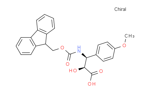CAS No. 959576-95-5, (2S,3S)-3-((((9H-fluoren-9-yl)methoxy)carbonyl)amino)-2-hydroxy-3-(4-methoxyphenyl)propanoic acid