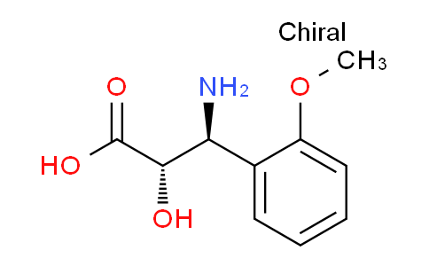 CAS No. 959574-25-5, (2S,3S)-3-amino-2-hydroxy-3-(2-methoxyphenyl)propanoic acid