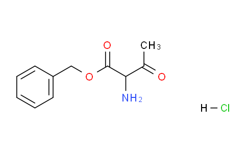 CAS No. 99855-38-6, benzyl 2-amino-3-oxobutanoate hydrochloride