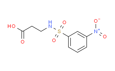 CAS No. 953907-19-2, 3-(3-Nitrophenylsulfonamido)propanoic acid