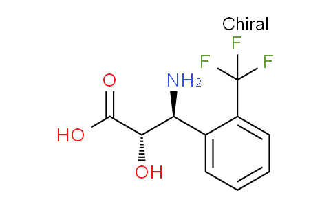 CAS No. 959575-01-0, (2S,3S)-3-amino-2-hydroxy-3-(2-(trifluoromethyl)phenyl)propanoic acid