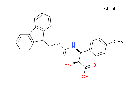 CAS No. 959576-02-4, (2S,3S)-3-((((9H-fluoren-9-yl)methoxy)carbonyl)amino)-2-hydroxy-3-(p-tolyl)propanoic acid