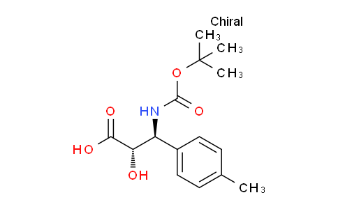 CAS No. 959576-03-5, (2S,3S)-3-((tert-butoxycarbonyl)amino)-2-hydroxy-3-(p-tolyl)propanoic acid