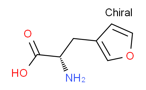CAS No. 129030-32-6, (S)-2-amino-3-(furan-3-yl)propanoic acid