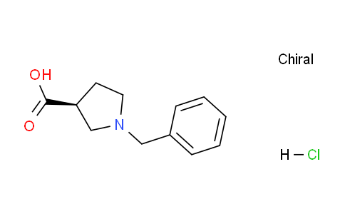 CAS No. 1212293-24-7, (S)-1-Benzyl-pyrrolidine-3-carboxylic acid hydrochloride