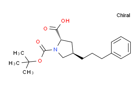 DY701010 | 220424-73-7 | (2S,4R)-1-(tert-butoxycarbonyl)-4-(3-phenylpropyl)pyrrolidine-2-carboxylic acid