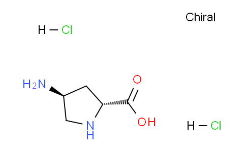 CAS No. 263407-17-6, (2R,4S)-4-aminopyrrolidine-2-carboxylic acid dihydrochloride