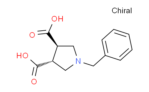CAS No. 358387-99-2, trans-1-Benzylpyrrolidine-3,4-dicarboxylic acid