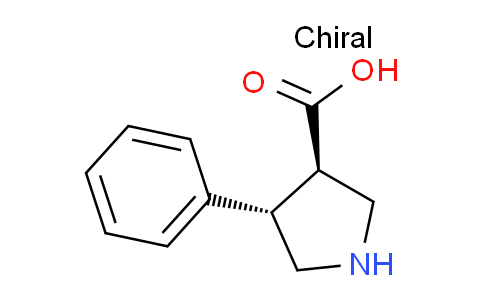 CAS No. 652971-46-5, (3R,4S)-4-Phenylpyrrolidine-3-carboxylic acid