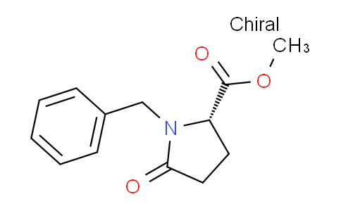 CAS No. 57171-00-3, (S)-Methyl 1-benzyl-5-oxopyrrolidine-2-carboxylate