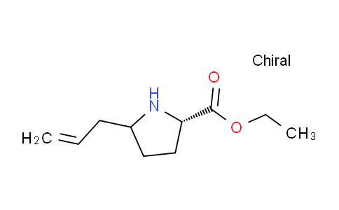CAS No. 549521-72-4, ethyl (2S)-5-allylpyrrolidine-2-carboxylate