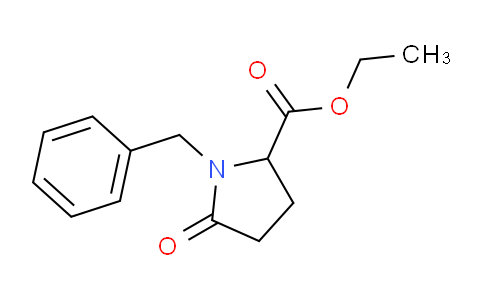 CAS No. 942603-46-5, ethyl 1-benzyl-5-oxopyrrolidine-2-carboxylate