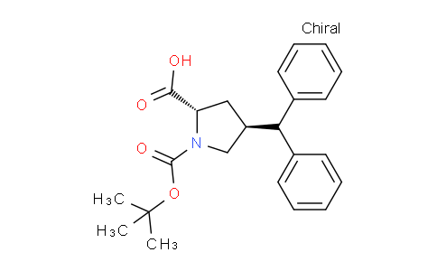 CAS No. 959573-18-3, (2S,4S)-4-benzhydryl-1-(tert-butoxycarbonyl)pyrrolidine-2-carboxylic acid