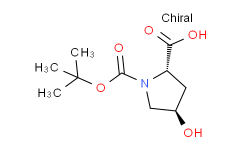 CAS No. 946610-68-0, (2S,4R)-1-(tert-butoxycarbonyl)-4-hydroxypyrrolidine-2-carboxylic acid