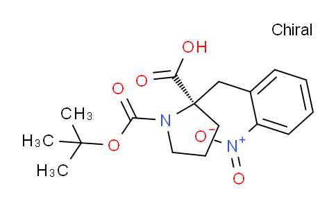 CAS No. 959578-20-2, (R)-1-(tert-butoxycarbonyl)-2-(2-nitrobenzyl)pyrrolidine-2-carboxylic acid
