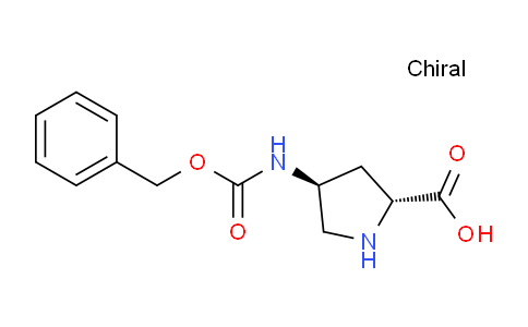 CAS No. 1279039-32-5, (2R,4S)-4-(((Benzyloxy)carbonyl)amino)pyrrolidine-2-carboxylic acid