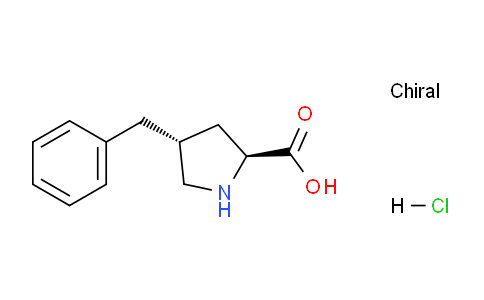 CAS No. 1279049-67-0, (2S,4R)-4-Benzylpyrrolidine-2-carboxylic acid hydrochloride