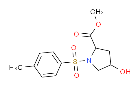 CAS No. 16257-57-1, Methyl 4-hydroxy-1-[(4-methylphenyl)sulfonyl]-2-pyrrolidinecarboxylate
