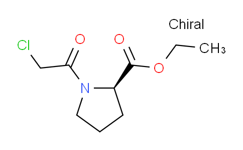 CAS No. 96163-73-4, (R)-Ethyl 1-(2-chloroacetyl)pyrrolidine-2-carboxylate