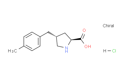 CAS No. 1049734-62-4, (2S,4R)-4-(4-Methylbenzyl)pyrrolidine-2-carboxylic acid hydrochloride