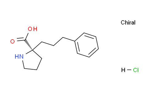 MC701189 | 1049728-45-1 | (S)-2-(3-phenylpropyl)pyrrolidine-2-carboxylic acid hydrochloride