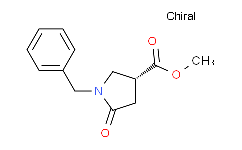 CAS No. 428518-36-9, (R)-Methyl 1-benzyl-5-oxopyrrolidine-3-carboxylate