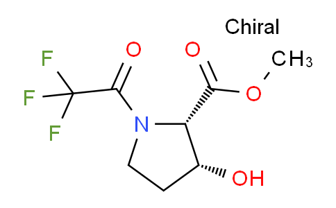 CAS No. 496841-09-9, methyl (2S,3R)-3-hydroxy-1-(2,2,2-trifluoroacetyl)pyrrolidine-2-carboxylate