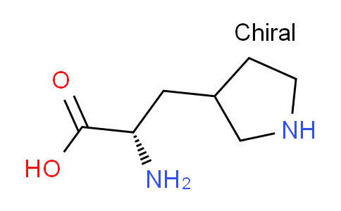 CAS No. 1313183-06-0, (2S)-2-amino-3-(pyrrolidin-3-yl)propanoic acid