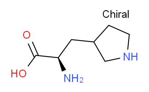 CAS No. 1313183-08-2, (2R)-2-amino-3-(pyrrolidin-3-yl)propanoic acid