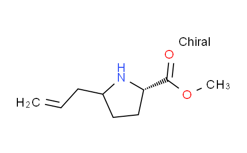 CAS No. 637355-27-2, methyl (2S)-5-allylpyrrolidine-2-carboxylate