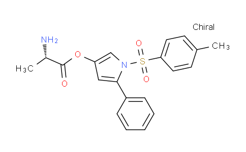 CAS No. 221446-55-5, (S)-5-Phenyl-1-tosyl-1H-pyrrol-3-yl 2-aminopropanoate