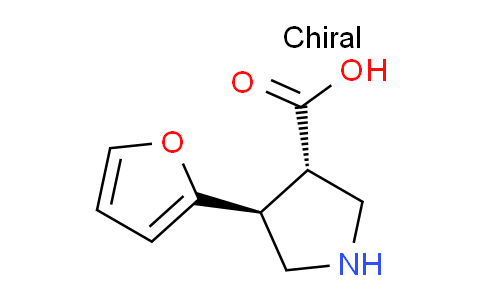 CAS No. 959579-57-8, (3S,4S)-4-(furan-2-yl)pyrrolidine-3-carboxylic acid