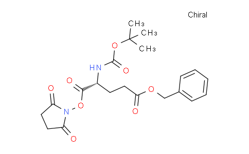 CAS No. 18800-76-5, (R)-5-Benzyl 1-(2,5-dioxopyrrolidin-1-yl) 2-((tert-butoxycarbonyl)amino)pentanedioate