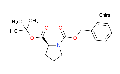 CAS No. 16881-39-3, (S)-1-Benzyl 2-tert-butyl pyrrolidine-1,2-dicarboxylate