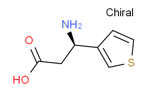CAS No. 760941-22-8, (R)-3-amino-3-(thiophen-3-yl)propanoic acid