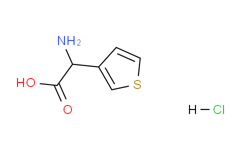 CAS No. 369403-64-5, 2-Amino-2-(thiophen-3-yl)acetic acid hydrochloride