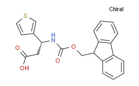 DY701303 | 511272-46-1 | (R)-3-((((9H-fluoren-9-yl)methoxy)carbonyl)amino)-3-(thiophen-3-yl)propanoic acid
