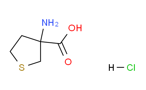 CAS No. 53747-09-4, 3-Amino-tetrahydro-thiophene-3-carboxylic acid hydrochloride