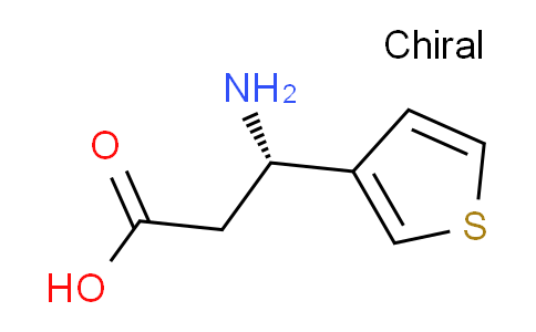CAS No. 773050-73-0, (S)-3-amino-3-(thiophen-3-yl)propanoic acid
